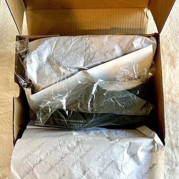 NIB Comfortview Women's Oceane Loafers Shoes Black Slip On Wedge Heels 8.5 M - Picture 6 of 7